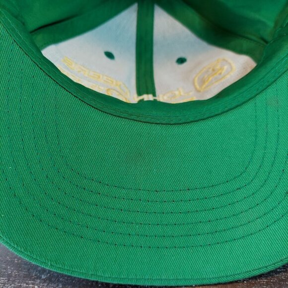 John Deere Licensed Green Baseball Cap With Adjustable Snapback - Picture 13 of 13